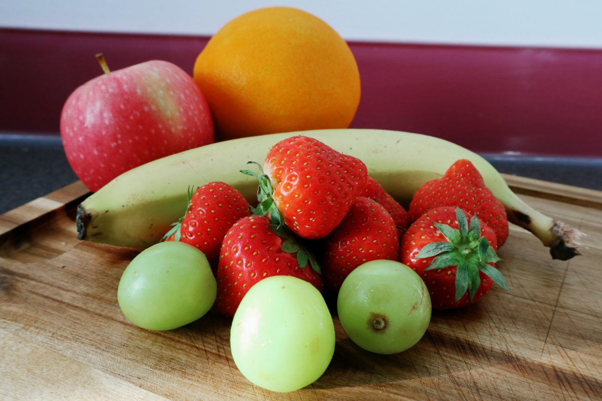 Strawberry and Banana Smoothie Ingredients