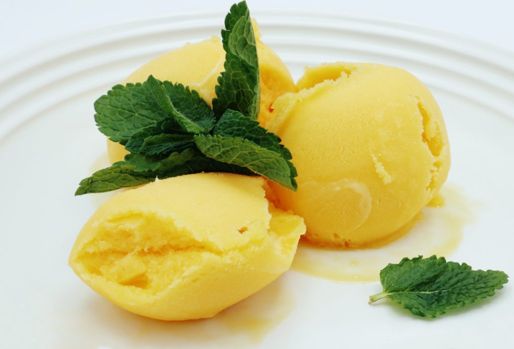 Easy to make Mango Sorbet